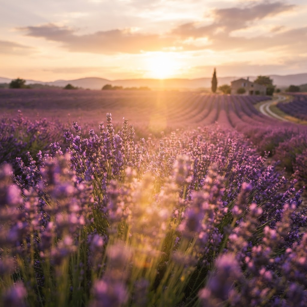 Lavender fields